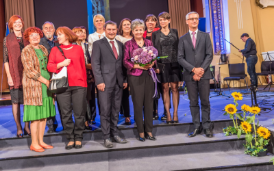 Tanja Vilič Klenovšek, a recipient of the Award of the Republic of Slovenia for outstanding achievements in the field of adult education