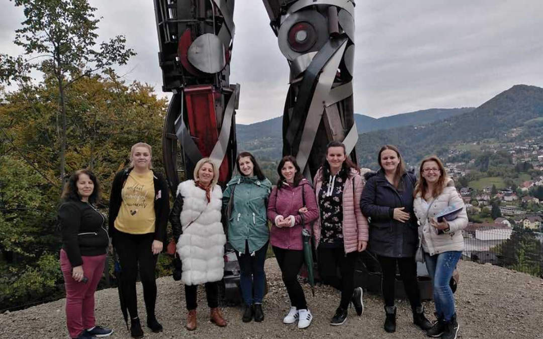 Srečno, slovenščina - udeleženke ob Prometeju