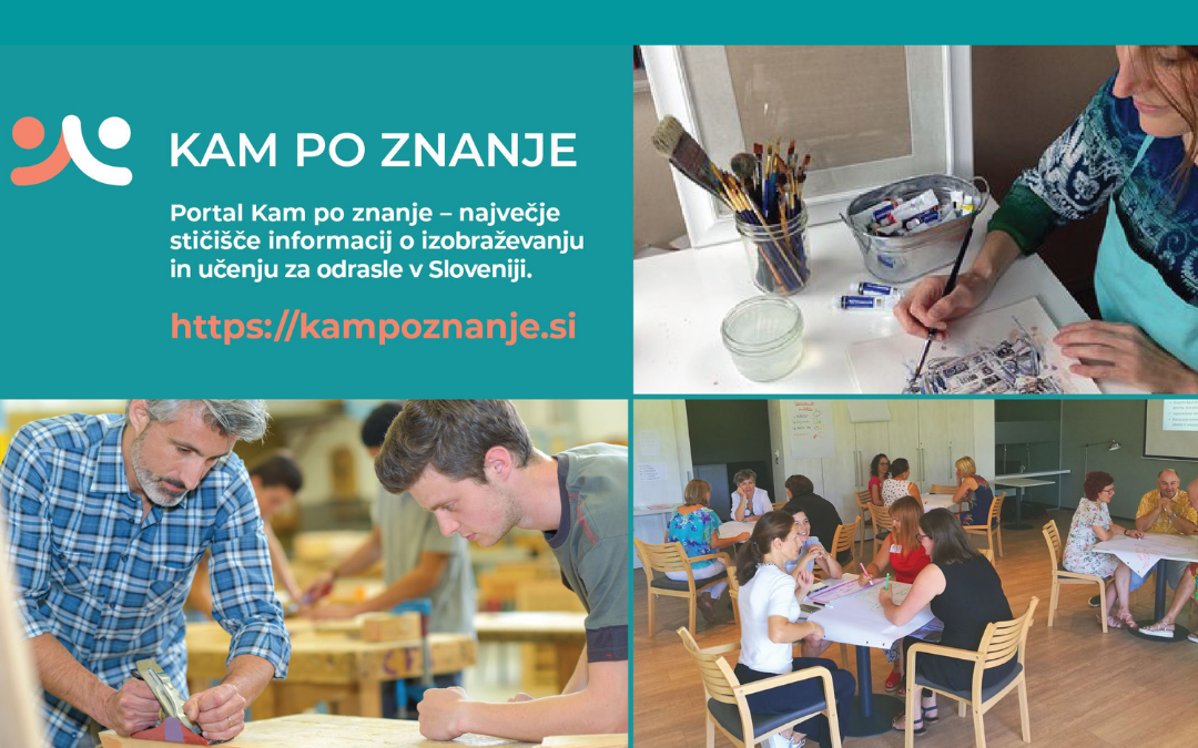 Kam po znanje - pasica