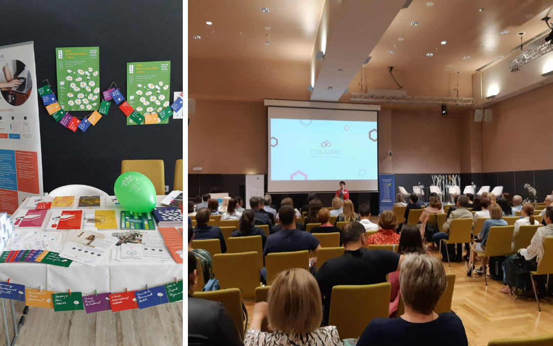 Zaključek projektov v Laškem (1) Stojnica ACS in avditorij