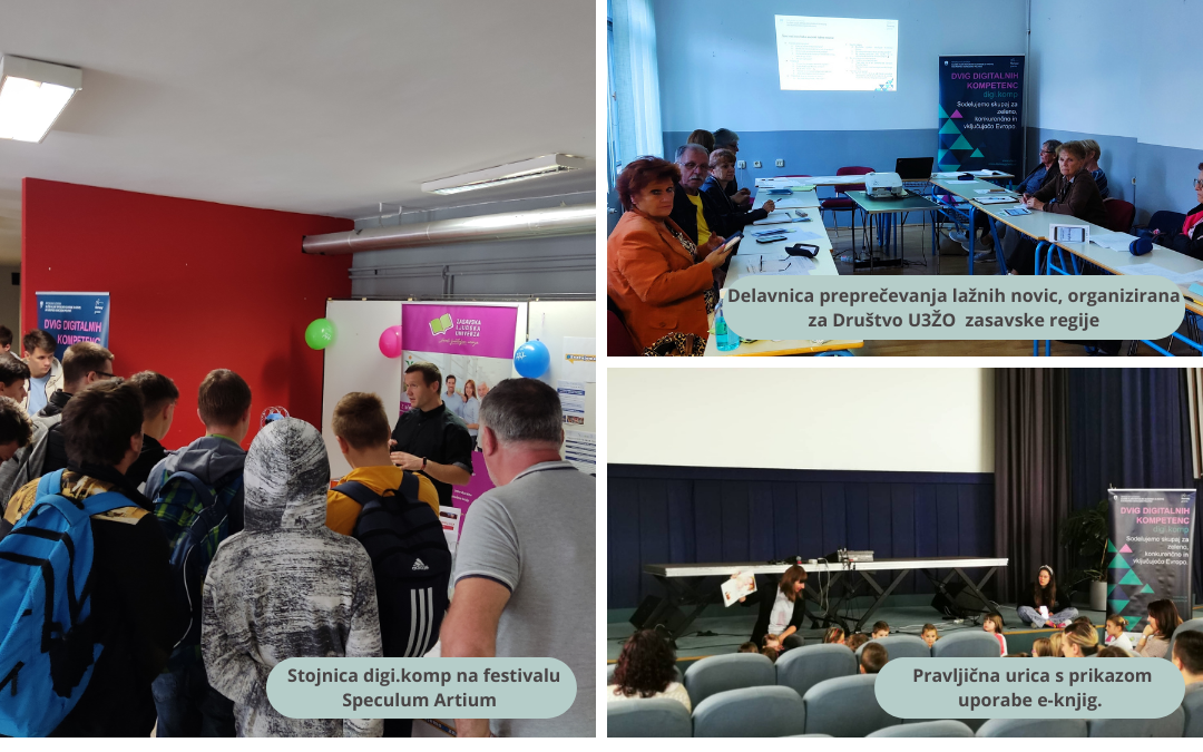 DigiComp (3) Delavnnice z različnimi ciljnimi skupinami