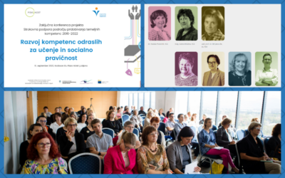 Zaključna konferenca ESS projekta Razvoj kompetenc odraslih 2016–2022
