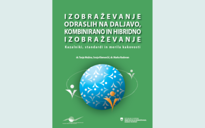 The publication Distance, Blended and Hybrid Adult Education: Indicators, Standards and Quality Criteria