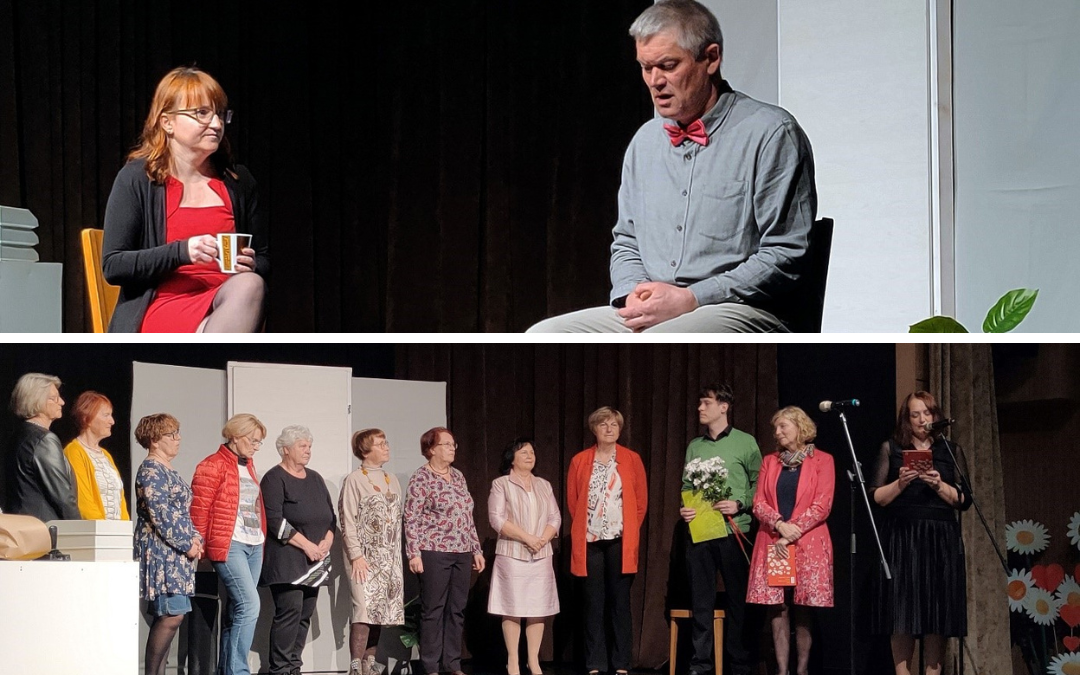 Marko Kogelnik in nagrajeni prostovoljci MOCIS-a