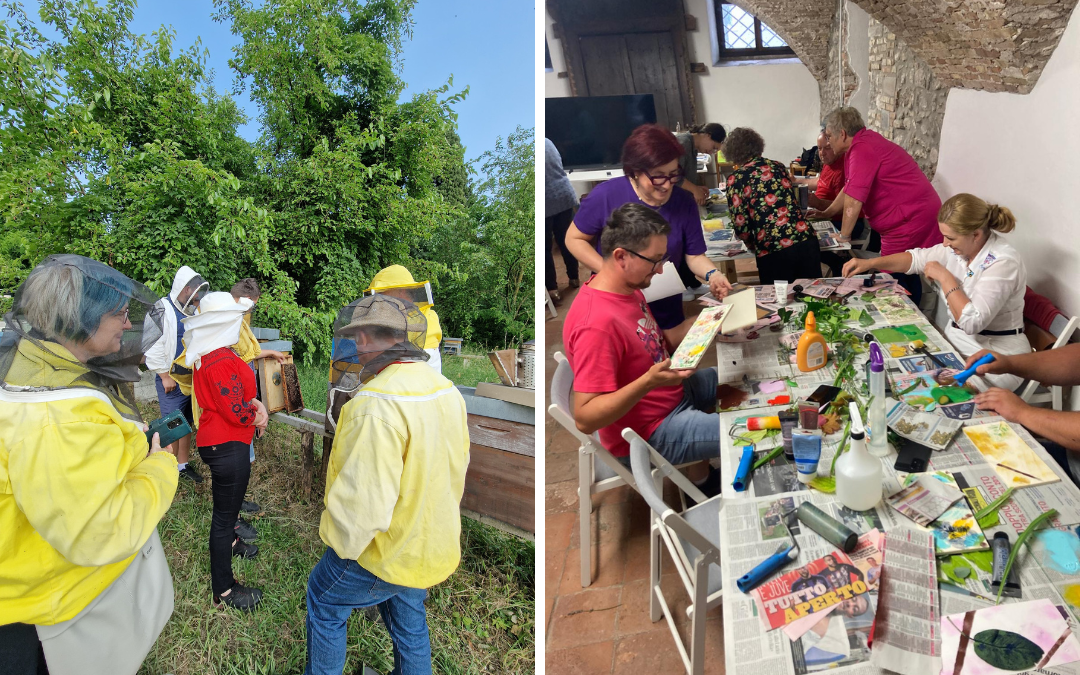 V Vidmu pri italijanskem partnerju DARS Projekt Erasmus Bee Green: V Vidmu pri italijanskem partnerju DARS