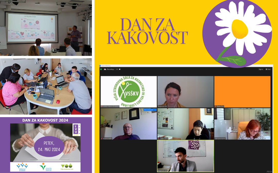 Dan za kakovost na L.I.V.E., BIC Ljubljana in Skupnosti VSŠ Dan za kakovost na L.I.V.E., BIC Ljubljana in Skupnosti VSŠ