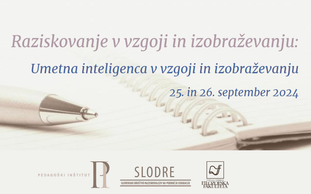 9. Znanstvena konferenca Raziskovanje v vzgoji in izobraževanju
