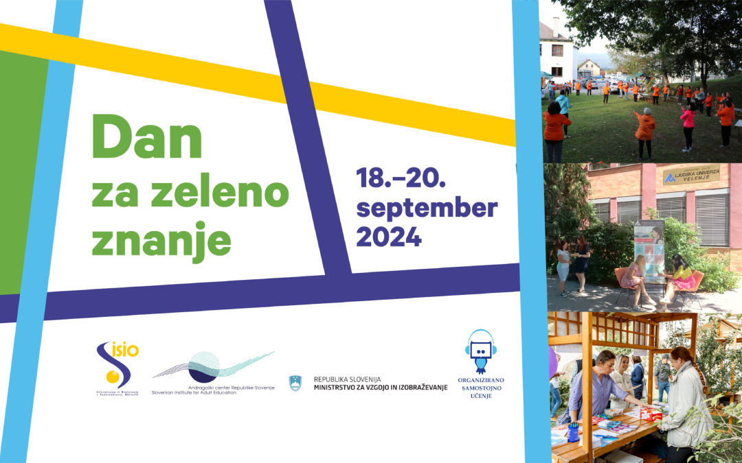 Dan za zeleno znanje za eNovičke Letak Dan za zeleno znanje