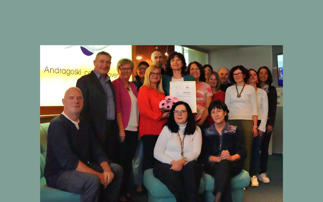 Ekipa ACS - prejem priznanja F3ŽO