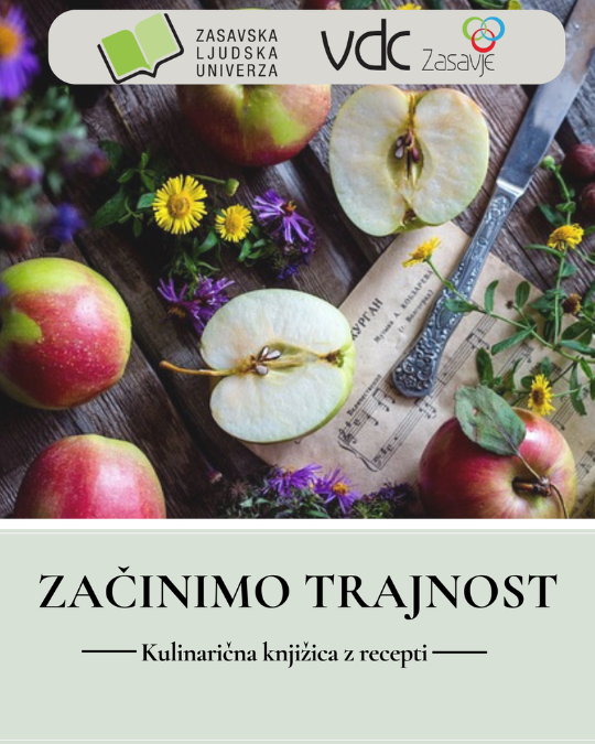 Knjižica z recepti - Začinimo trajnost