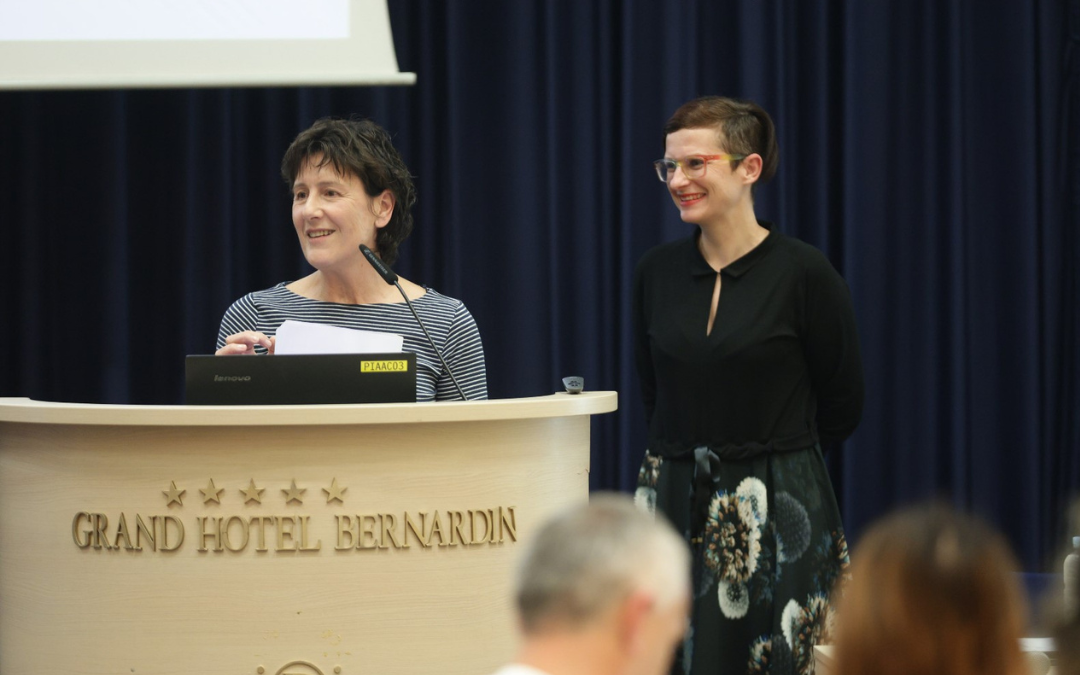 Mag. Estera Možina z ACS in Teja Dolgan z MVI, DS 3 - Izobraževalni programi Mag. Estera Možina z ACS in Teja Dolgan z MVI