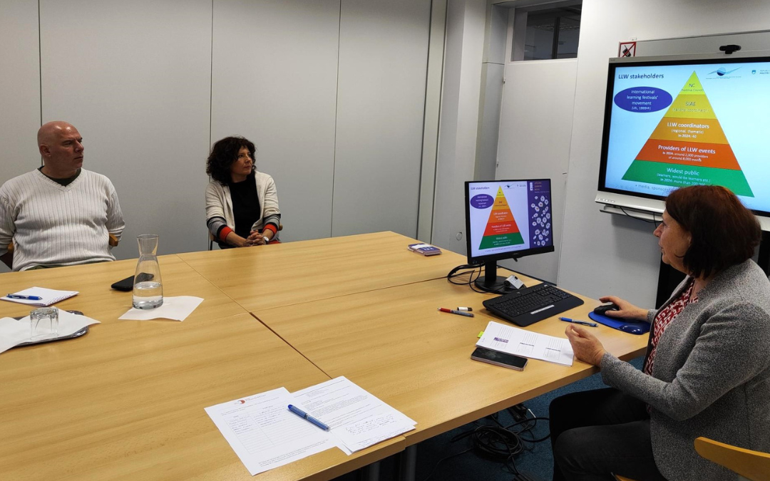 Obisk Slovakov (1) Direktorica dr. Nataša Potočnik, Darijan Novak in mag. Zvonka Pangerc Pahernik z ACS