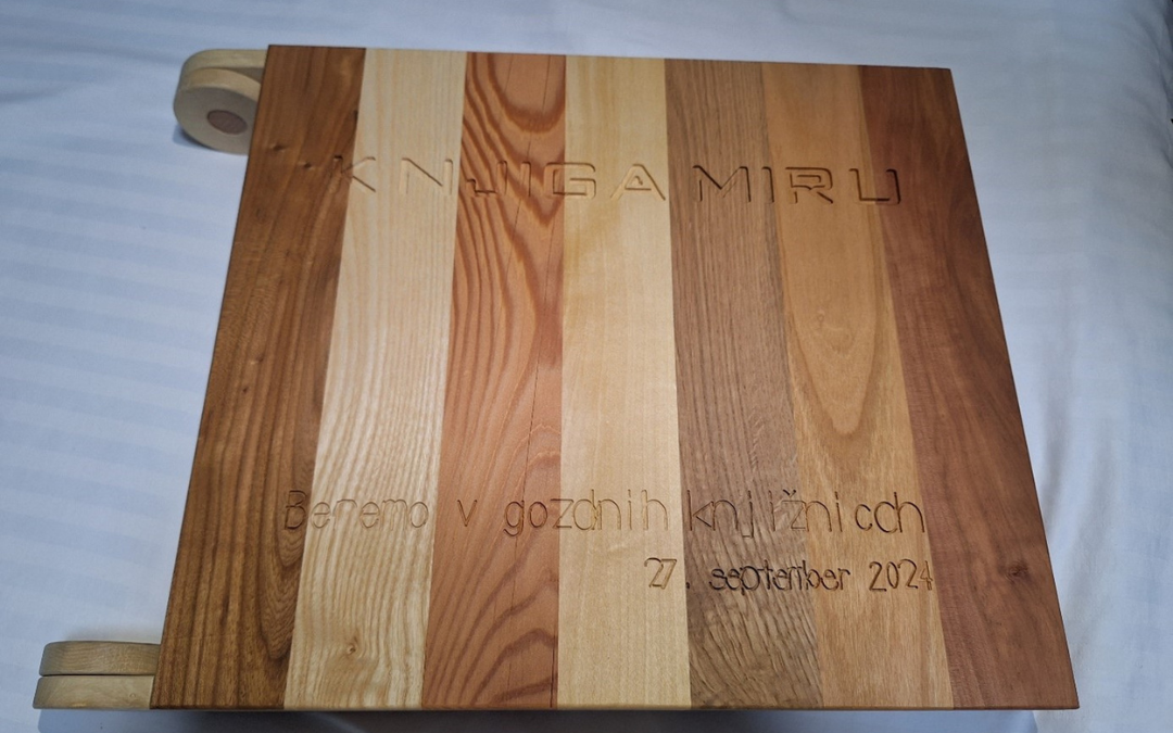 Zunanja podoba Knjige miru. Foto: Jože Prah