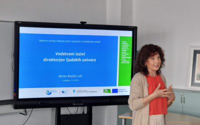 Strokovno srečanje z direktorji LU: krepitev kompetenc za inovativno vodenje