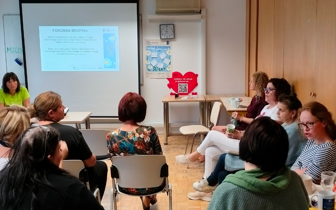 Dan za kakovost na MOCIS (6) Fokusna skupina