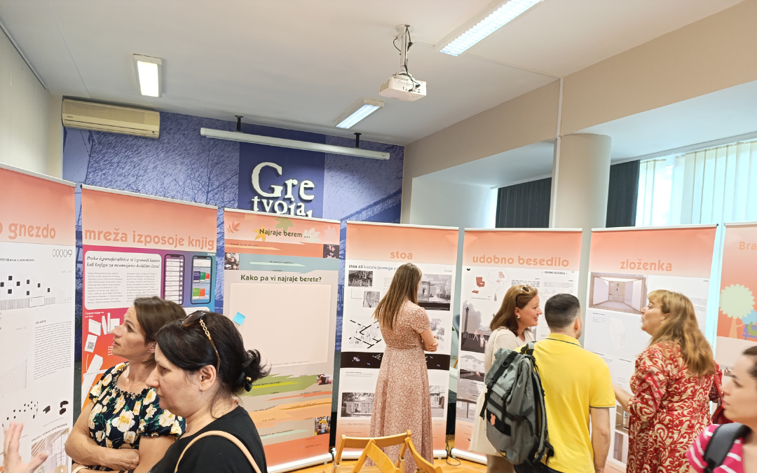 Razstava Potreti branja v Črnomlju