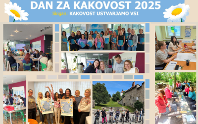 Dan za kakovost 2025 – utrinki iz treh izbranih poročil izvajalcev akcije