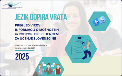 Informator o jezikovni podpori priseljencem v Sloveniji