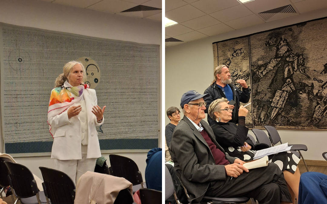 Razprava: Tea Černe iz NMS in Vito Vidmar s Polzele Razprava: Tea Černe iz NMS in Vito Vidmar s Polzele