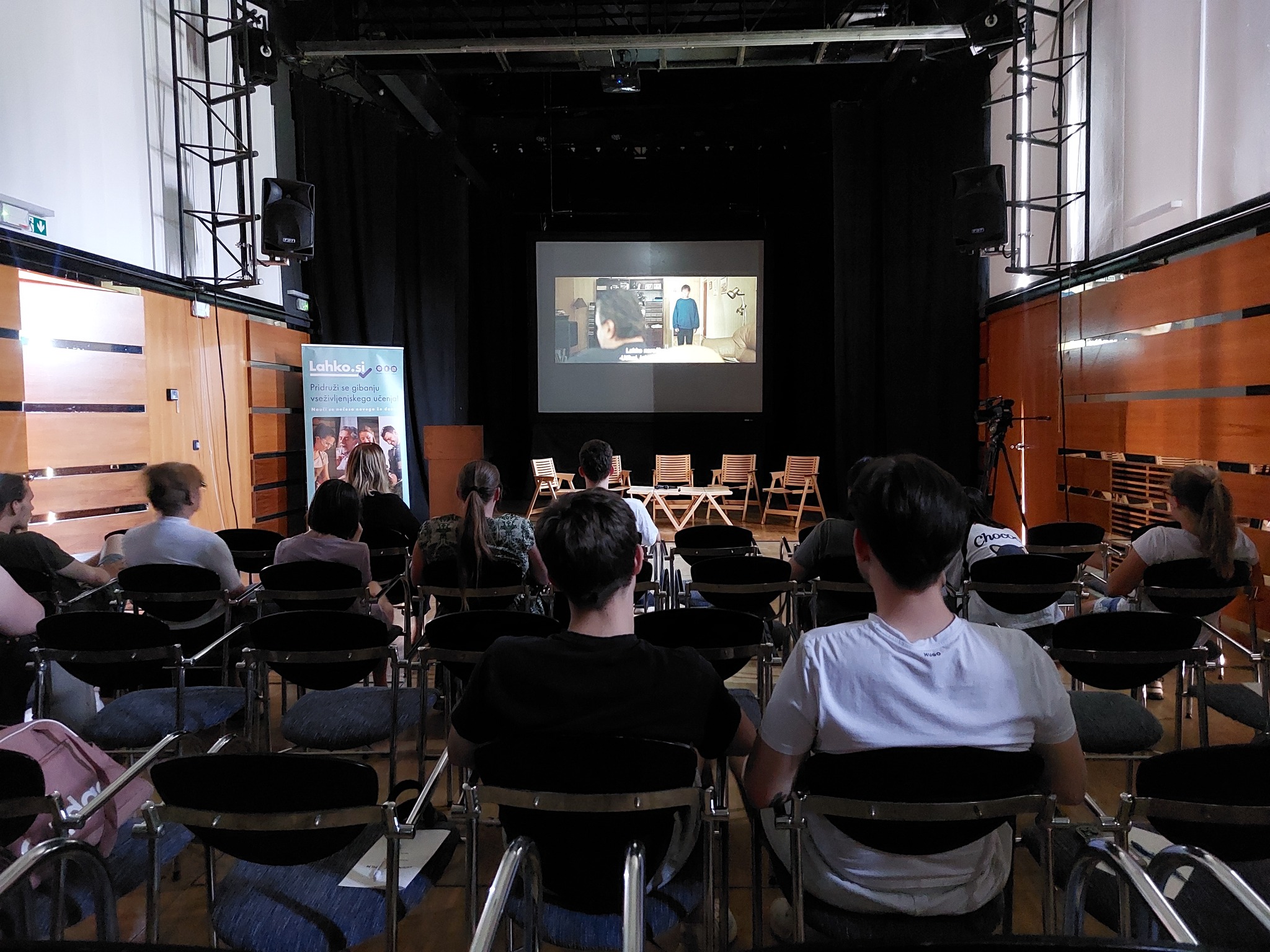 Učenje skozi film v Soboškem gradu Učenje skozi film v Soboškem gradu