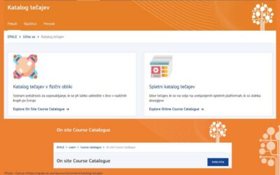 Nova priložnost za mednarodno prepoznavnost vaših tečajev in usposabljanj