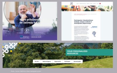 Priložnosti Erasmus+, zeleni viri in aktivno državljanstvo