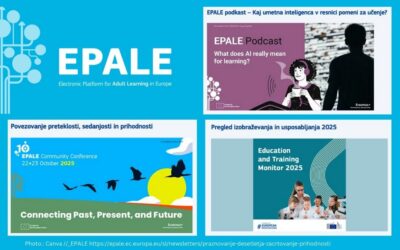 EPALE se s prehodi ozira nazaj in zre v prihodnost