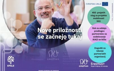 Rok za projekte KA1 je za nami – bliža se rok za KA2. Že imate partnerje?