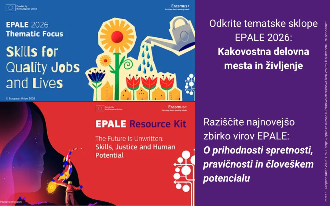 2026 EPALE Thematic Focus: Skills for Quality Jobs and Lives