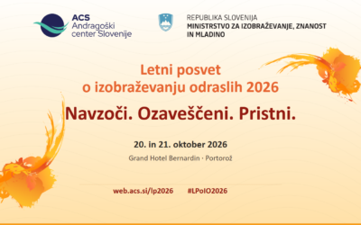 Pridite zraven – Letni posvet o izobraževanju odraslih